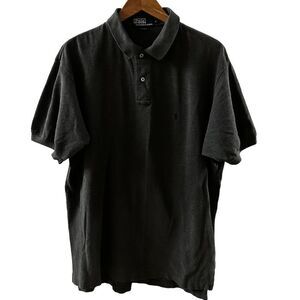 Polo by Ralph Lauren ~ Mens Grey Pique Polo ~ Size Large